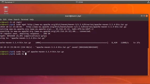 Install Maven On Ubuntu смотреть онлайн