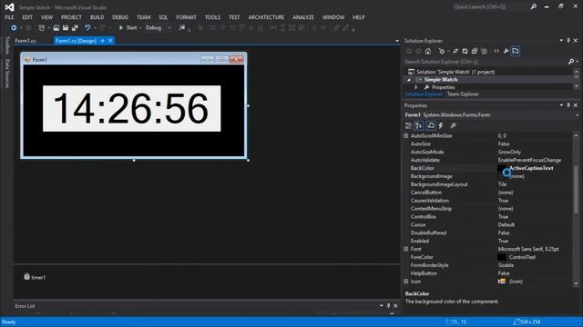 C# Windows Forms Tutorial #21 - How to Create a Digital Clock смотреть онлайн
