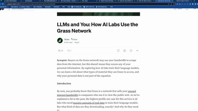 GRASS IO - Sell your unused internet bandwidth смотреть онлайн