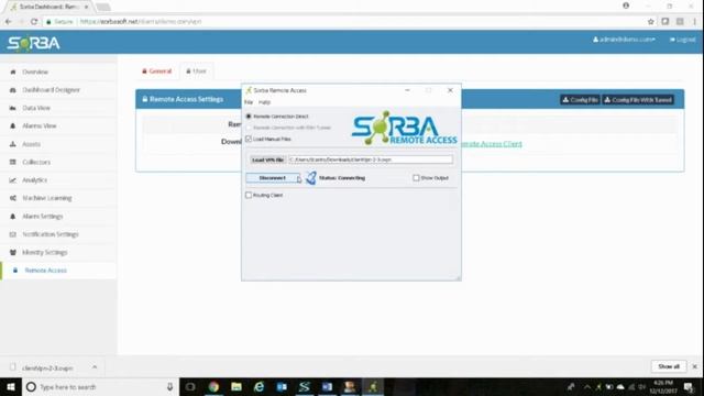 How to use the SORBA Remote Access Tool to access SDCCollector смотреть онлайн