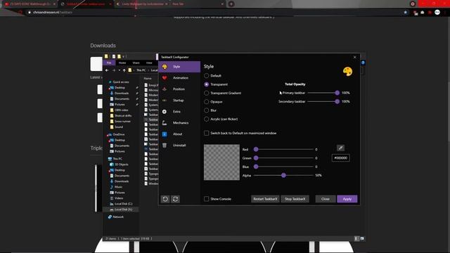 Savremeniji Background -Lively Wallpaper & TaskbarX- смотреть онлайн