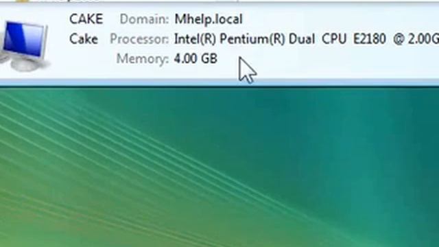 How to access My Computer XP vs Vista смотреть онлайн