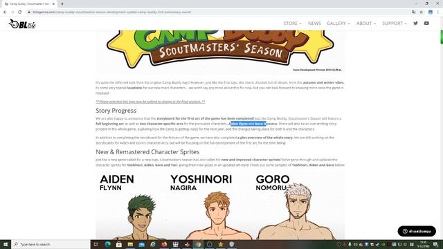 Camp Buddy Scoutmaster Routes กำลังจะมา!!! (ข่าวโครตสั้น) смотреть онлайн