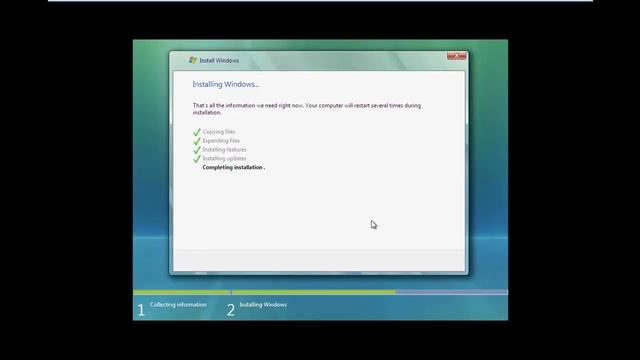 Instalasi "WINDOWS VISTA" Menggunakan VMware Workstation 12 Pro смотреть онлайн