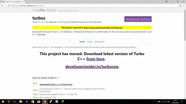 How to download Turbo C Compiler in any PC by Programming Protein смотреть онлайн