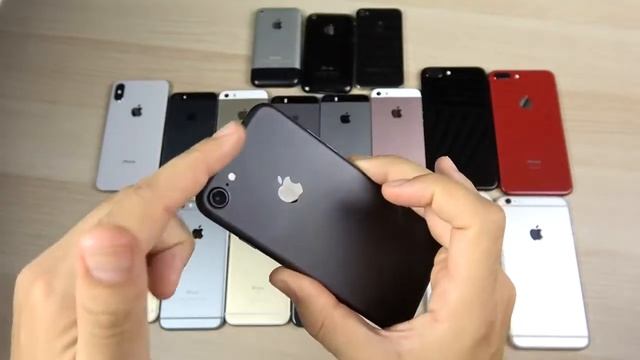 Every iPhone from 2007 to 2018 | MEGA iPHONE collection| iPhone 2G to iPhoneXs MAX смотреть онлайн