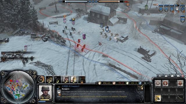 Company of heroes 2 ╠ Nuevo comandante U.S ╣ смотреть онлайн