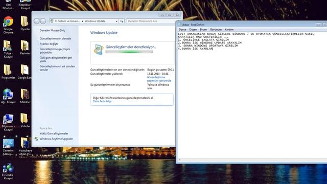 Win7 Otamatik Güncelleştirmeleri Kapatma (Çözüm) 2014 смотреть онлайн