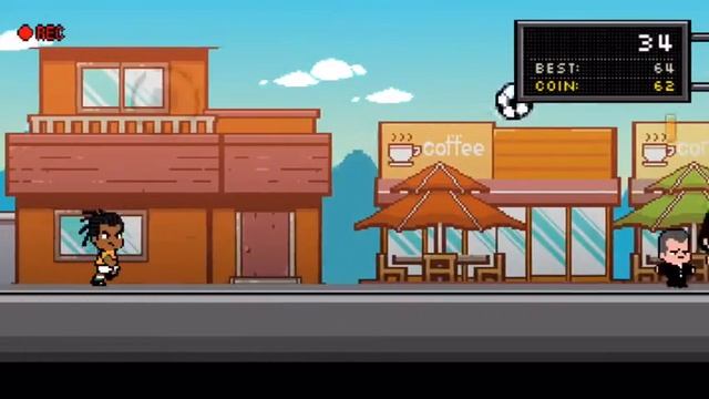 My Score : 64 and Max 5 Perfect combo !! #Kick_Hero смотреть онлайн