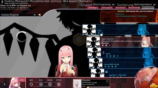 Osu! Bad Apple!! von Masayoshi Minoshima feat. nomico смотреть онлайн