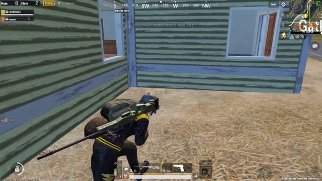 Просто пистолет, просто минус 2. PUBG Mobile смотреть онлайн