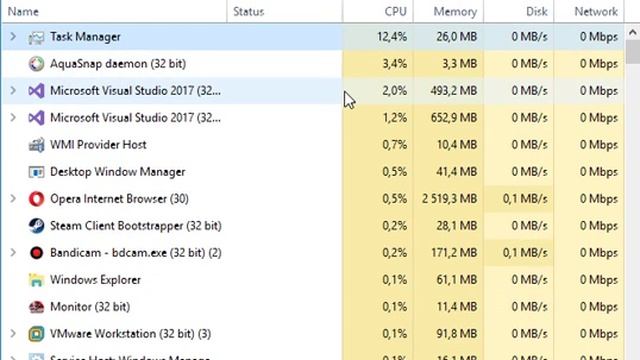 High loaded cpu in Task Manager Windows 10 1803 смотреть онлайн