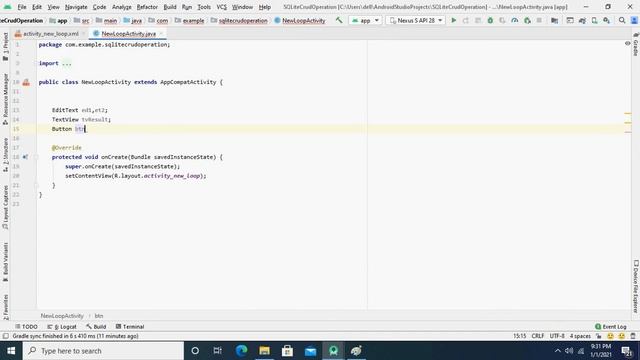 Android Tutorial 2021 in Hindi | Urdu | Loop Example using Java смотреть онлайн