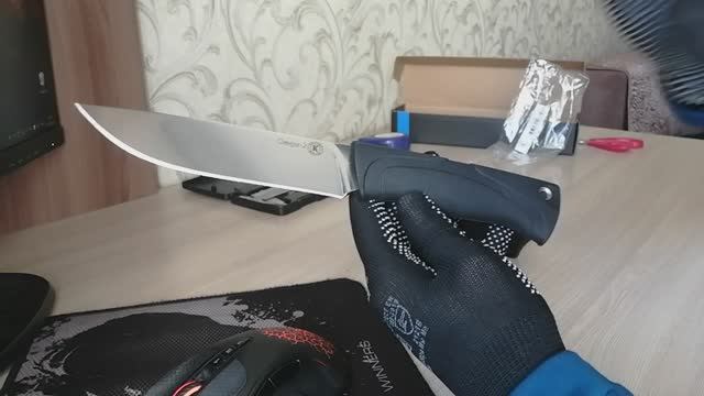 Стерх-2 нож, ООО ПП "Кизляр", распаковка смотреть онлайн