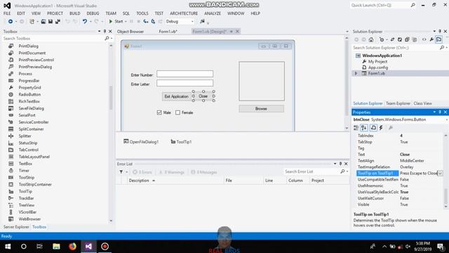 Vb net + MySQL Tooltip Show Tooltip смотреть онлайн