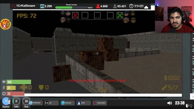 I STREAMED FOR 24 HOURS | Streamer Life Simulator #12 (HINDI) смотреть онлайн