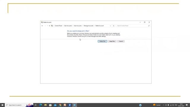 Learn How to delete or remove users in Windows operating system for beginners смотреть онлайн
