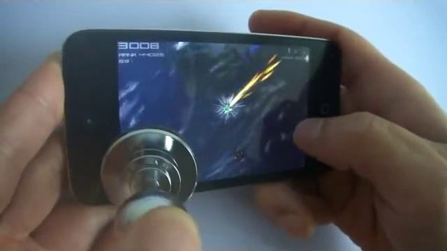 Slickgate Video : Joystick-It Arcade Game Stick for iPad/iPod Touch/iPhone/Andriod Review смотреть онлайн