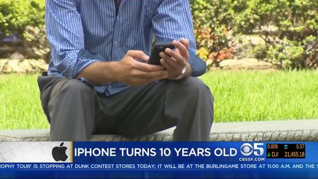 Apple's iPhone Celebrates 10 Years смотреть онлайн