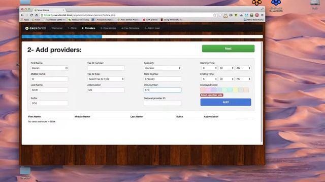 Axex Dental: Initial Setup Tutorial смотреть онлайн