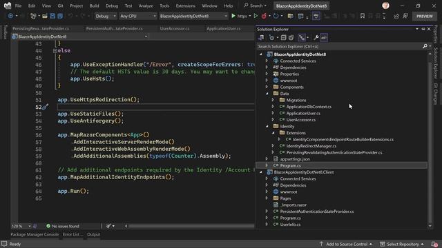.NET 8 Blazor🔥Authentication & Authorization with Identity смотреть онлайн
