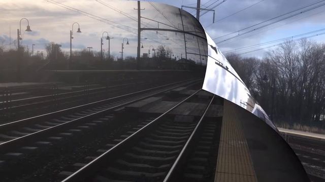 SEPTA/Amtrak NEC Railfan at Croydon. смотреть онлайн