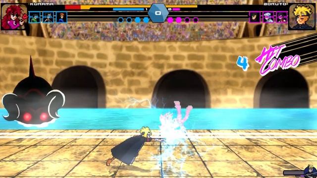 New Team 7 vs Everyone... | Boruto Mugen | смотреть онлайн