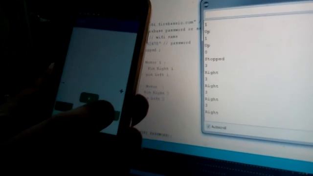 andriod app + firebase + node MCU Test смотреть онлайн