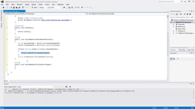 C# WebDriver Tutorial 06 (Alerts and Windows) | QAShahin смотреть онлайн