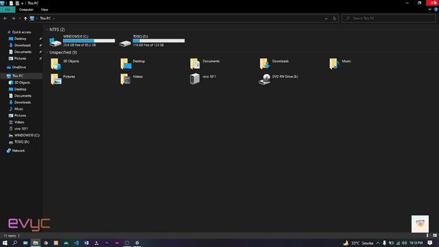 How to change window theme mode in windows 10 | EVYC смотреть онлайн