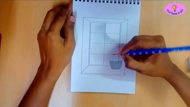 How to draw a Cat sitting on the window sill | Pencil sketch for beginners | step by step drawing смотреть онлайн