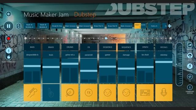 Music Maker Jam - Dubstep смотреть онлайн