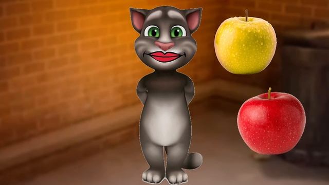 Talking tom Eat apple 😂😂 | Talking tom | funny cat смотреть онлайн