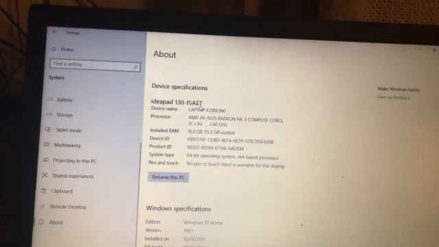 Lenovo 130-15AST Upgraded 16 gb ram and Fortnite test смотреть онлайн