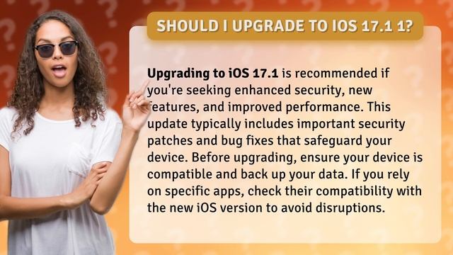Should I upgrade to iOS 17.1 1? смотреть онлайн