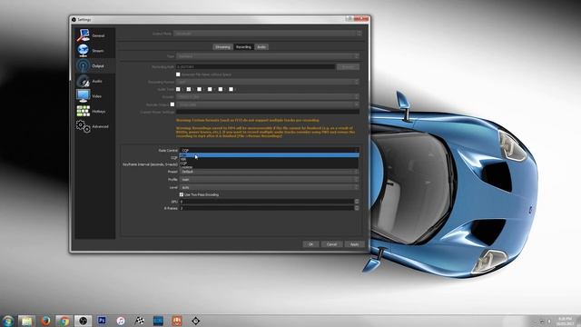 OBS STUDIO Recording Settings смотреть онлайн