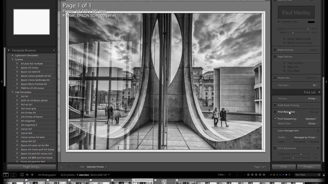 Mono printing in Lightroom смотреть онлайн