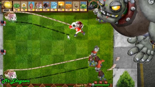 9999 CATTAIL VS DR.ZOMBOSS -PLANTS VS ZOMBIES PC MOD REAL LIFE смотреть онлайн