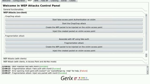 Gerix wifi cracker смотреть онлайн