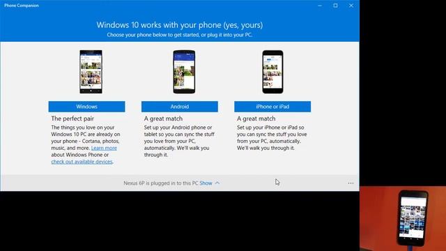 Getting files from your phone into WIndows 10 - the easy way. смотреть онлайн