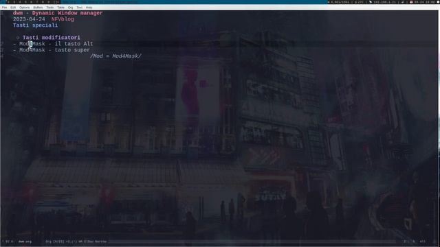 Ecco il mio DWM [Dynamic Window Manager]: Introduzione parte 1 смотреть онлайн