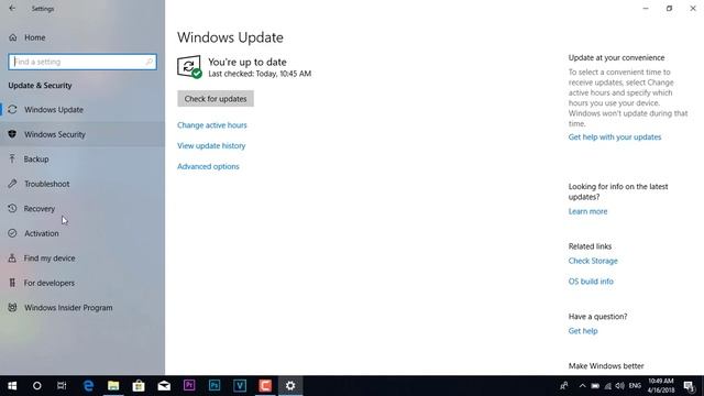 شرح تحميل ويندوز 10 تحديث الربيع Windows version 1803 - spring creators update смотреть онлайн