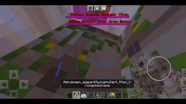 minecraft pe mutant titans addon mod | mcpe titan mod download android