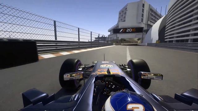 F1 2016 Realistics Graphics (Reshade Graphics MOD) REDBULL MONACO [on board] смотреть онлайн