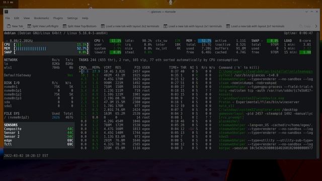 Gnome vs KDE Plasma on Debian Testing смотреть онлайн