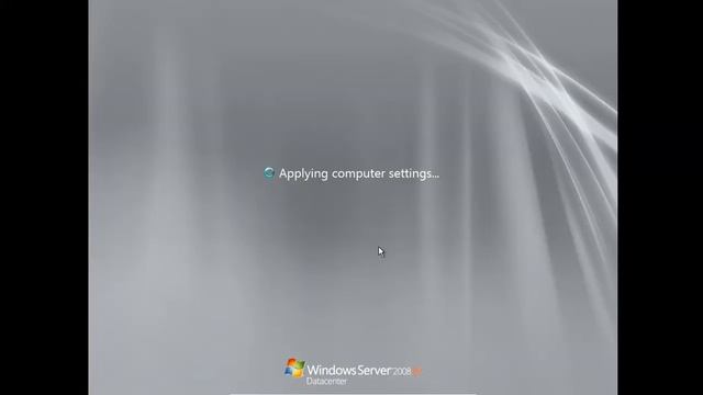 Windows Server 2008 boot animation and shutting down смотреть онлайн