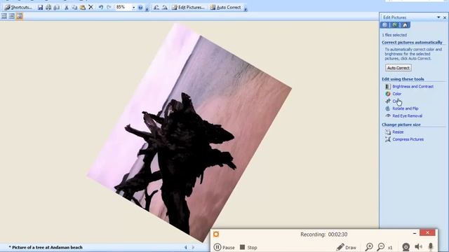 MS Office Picture Manager tutorial Resize, Compress, Adjust image color, brightness, etc and a lo смотреть онлайн