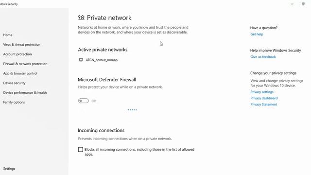 Enable/Disable Windows 10 Firewall смотреть онлайн