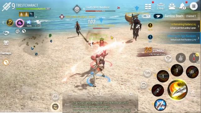 Best Mobile MMORPG Game Blade&Soul Revolution Open World Online Multiplayer Android ios Gameplay #4 смотреть онлайн