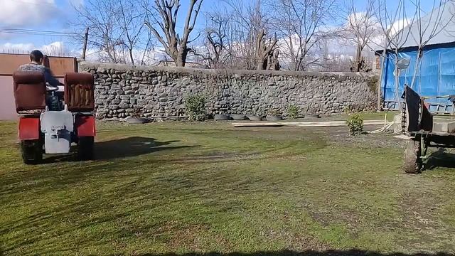 Маневренность самодельного минитрактора смотреть онлайн